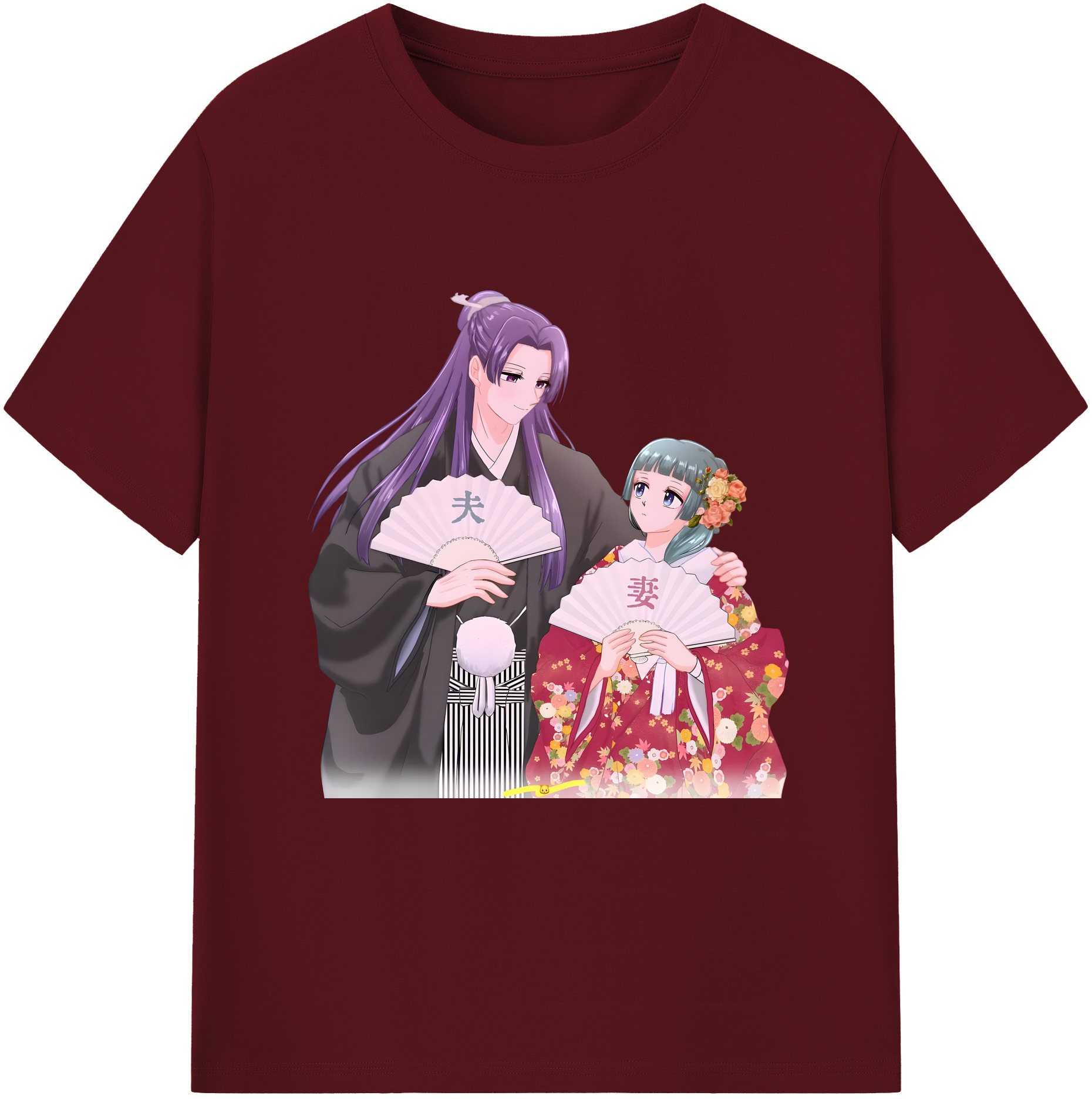 （画像用） 薬屋のひとりごと The Apothecary Diaries 綿100％半袖Tシャツ（フロントプリント）